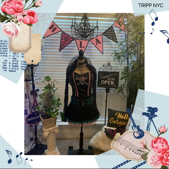 🚨HOLD:/Tripp Nyc Lock Me Up pleated skirt - Picture 14 of 14